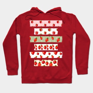 Strawberry Washi Tapes Hoodie